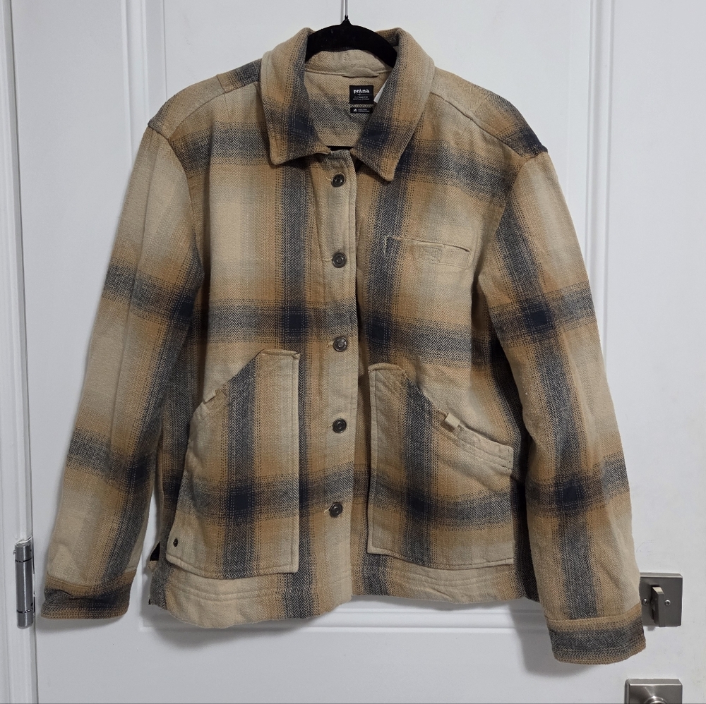 NWT - Prana Women's Bridges Flannel Jacket - Size M